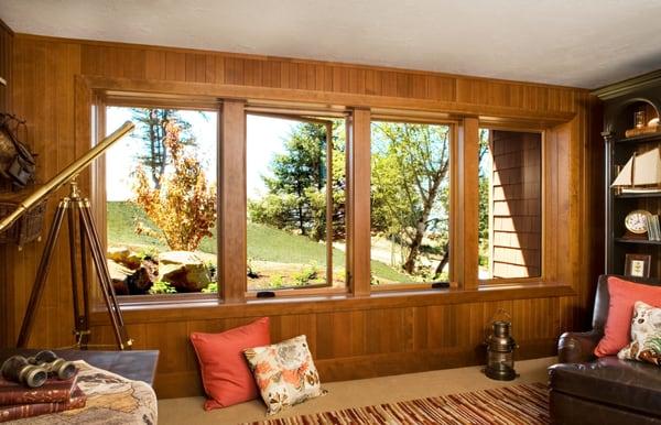 Take advantage of your view! JELD-WEN Custom Wood Windows.