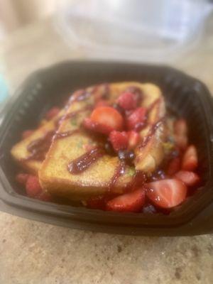 Fruity Pebbles French Toast