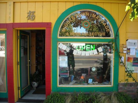 Store front, Middletown Massage