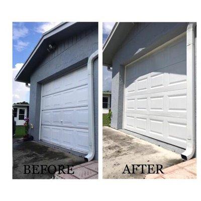 New hurricane proof garage door 9/7 

Delray Beach Fl, what a transformation!