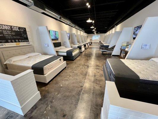 Find the mattress of your dreams in our clean and cozy showroom in St. Joseph, MI! We'd love to have you