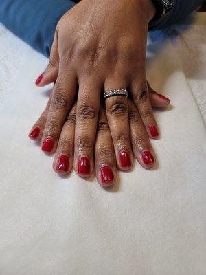 Gel manicure