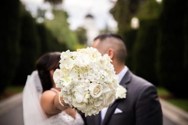 My bouquet. Our photographer was Trifecta Photography.