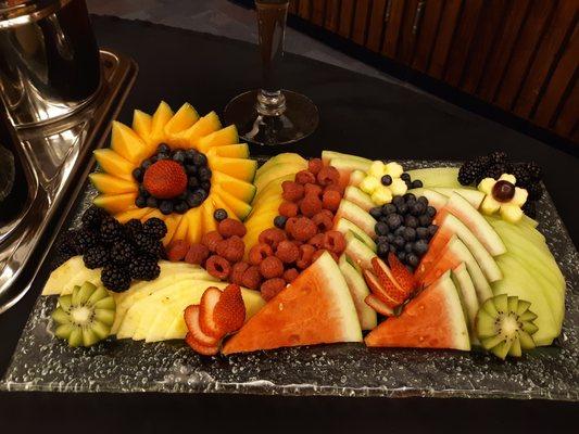 Catering fruit platter