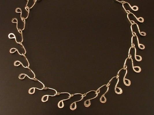 student work - silver chain