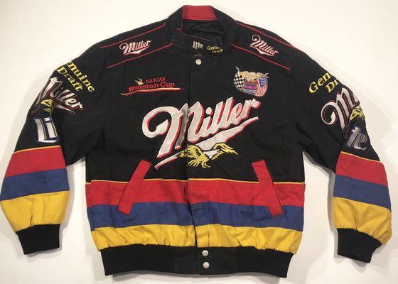 1990s Jeff Hamilton Designs Miller Racing jacket