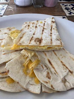 Breakfast quesadilla