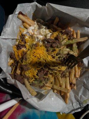 Carne asada fries