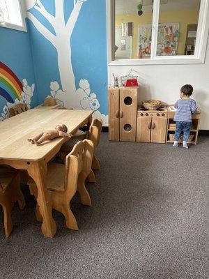 One of the play rooms