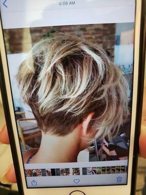 Inspiration for short cut