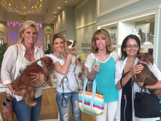 We had a blast at our Kendra Gives Back event with the ladies of Cavalier Rescue of Alabama!