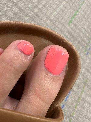 Worst pedicure I have ever had.