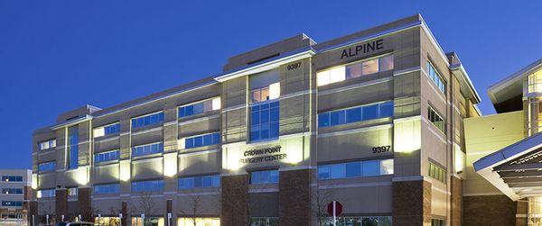 Alpine Medical Building where Pinnacle's office is - Suite 400!