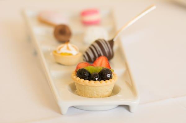 Assorted Desserts on Tray