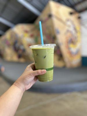 Iced Matcha Latte