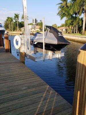 S.A Marine Services, LLC JetSki Swinger Lift