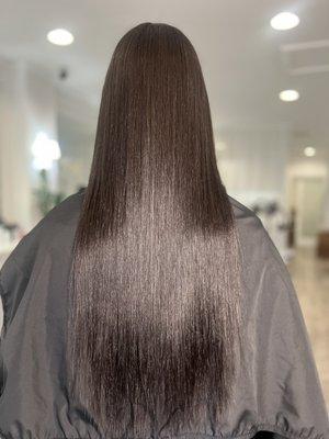 Formaldehyde free keratin