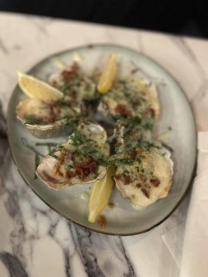 Oysters Rockefeller