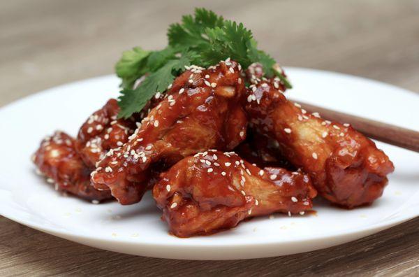 Korean Ko Choo Jang wings