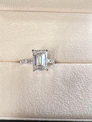 Beautiful emerald cut