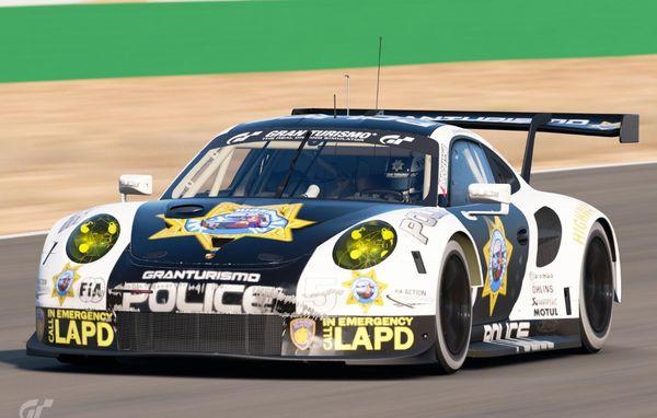 Porsche RSR Highway Patrol, Gran Turismo Sport. Driver: Joseph Cofran.