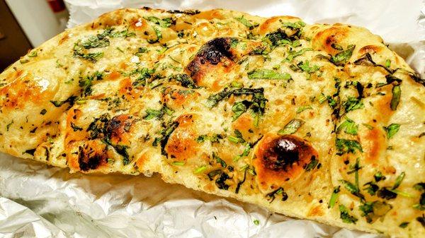 Garlic Naan- very good!