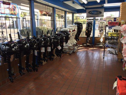 Mercury and Evinrude engines in stock and on sale now!