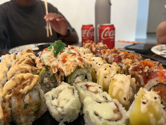 Sushi to go platter!