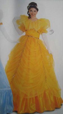 Deluxe Belle Beauty &The Beast (Rent  $70 3 day rental). You'll feel like a  wearing this dress This is a beautiful well-detailed dress.