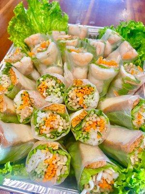 Summer rolls shim and tofu