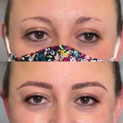 MicroBlading Eyebrows permanent makeup