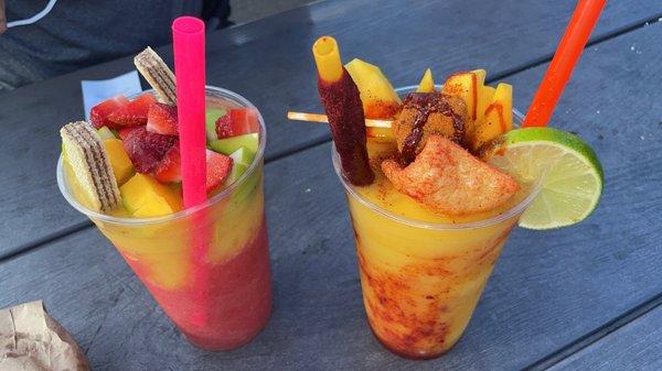 Tropical mix and mangonada