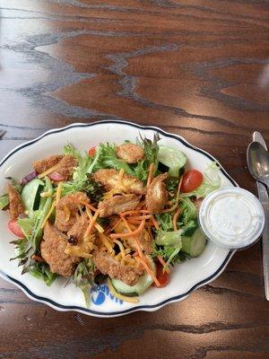 Crispy Chicken salad