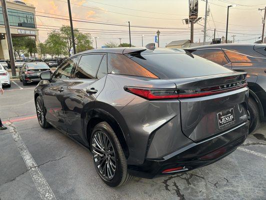 Our new Lexus rz450e!