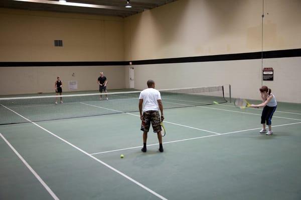 Indoor Tennis Court