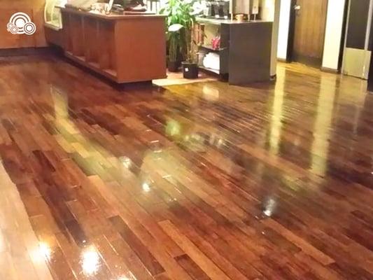 hardwood floor treatment