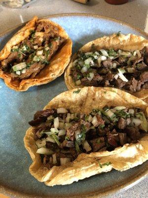 Steak tacos