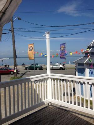 View from the deck of our Alki Beach Hope Clinic location.