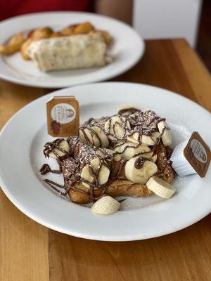 French toast banana & Nutella