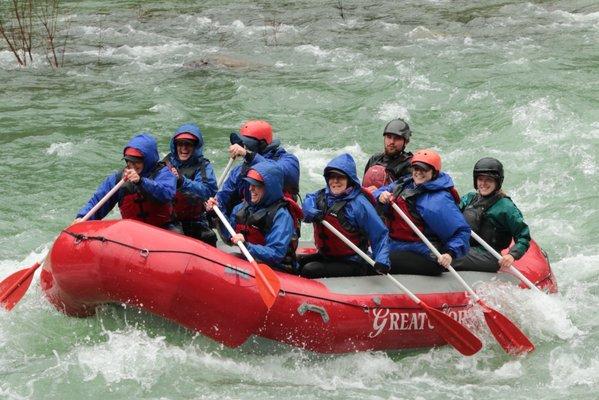 Rafting fun