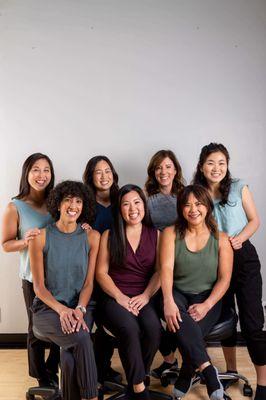 Our team of Physical Therapists and Pilates Teachers.