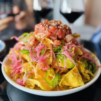 Ahi Tuna Nachos