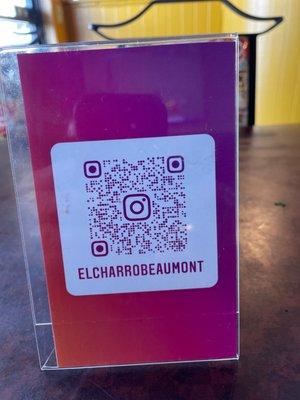 Menu QR Code