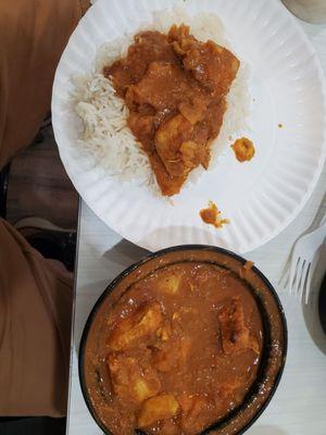 Chicken vindaloo