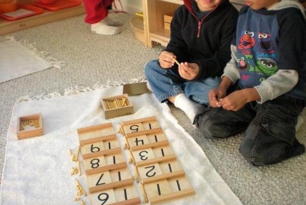 Montessori math "jobs"