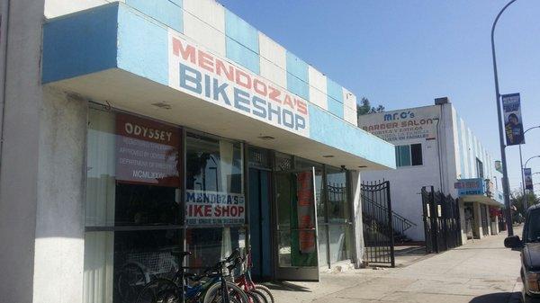 Best bike shop..$7 flat repair!! See my review for hours and corrected address.