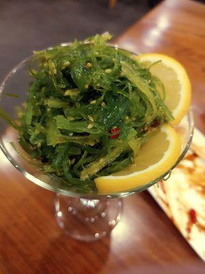 Wakame seaweed salad