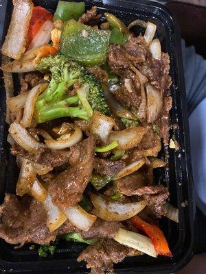 Mongolian beef