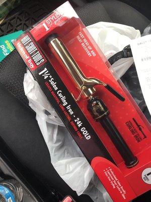 Decided to get a curling iron, and give my curling wand a break!