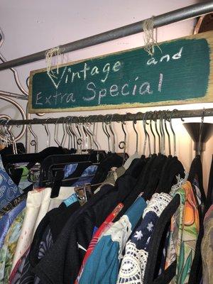 Separate vintage section!